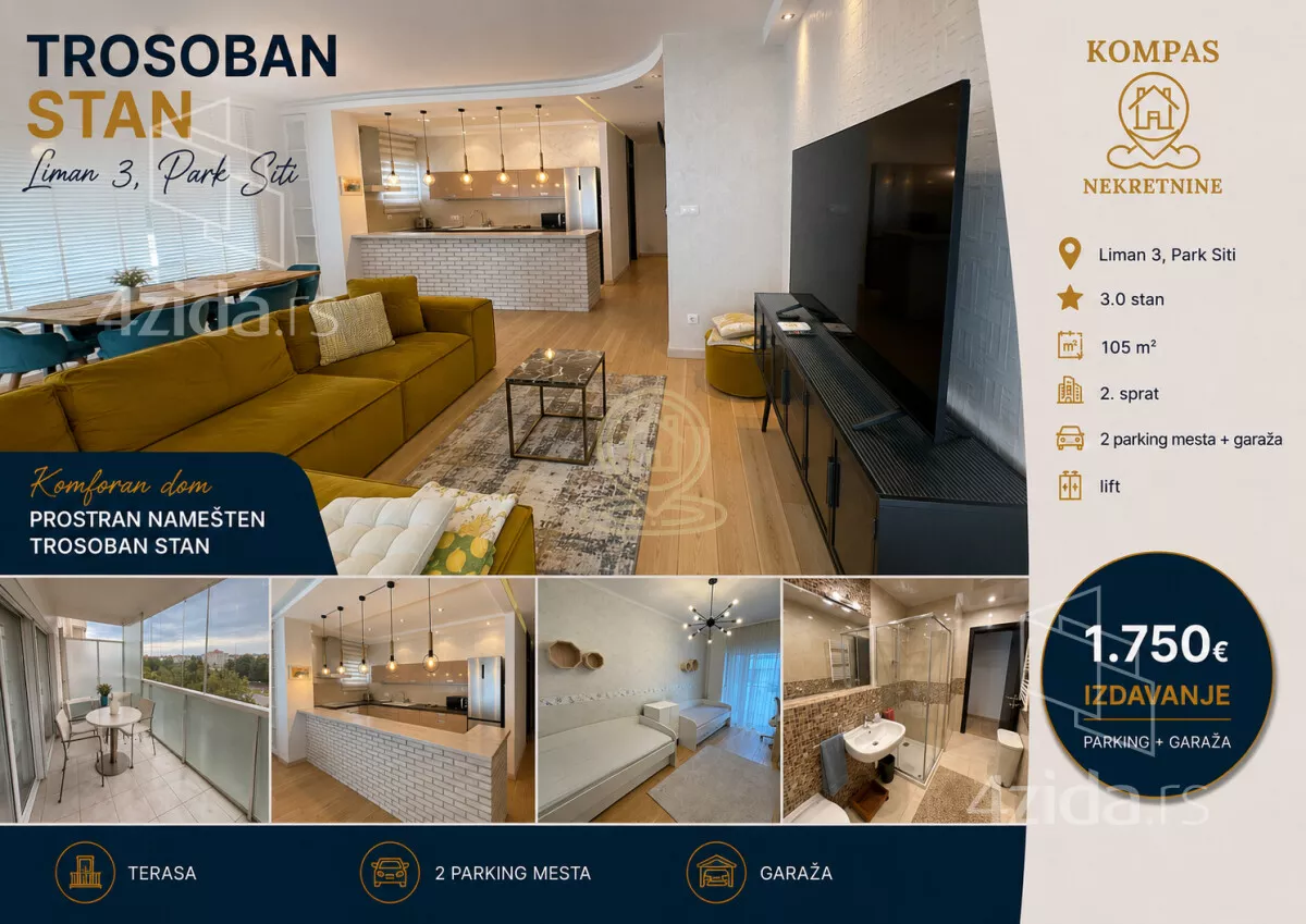Trosoban stan | 4zida