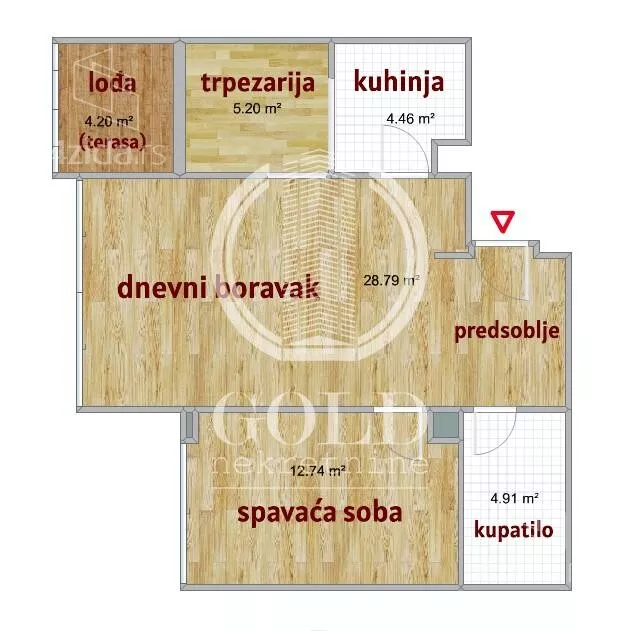 Dvosoban stan | 4zida