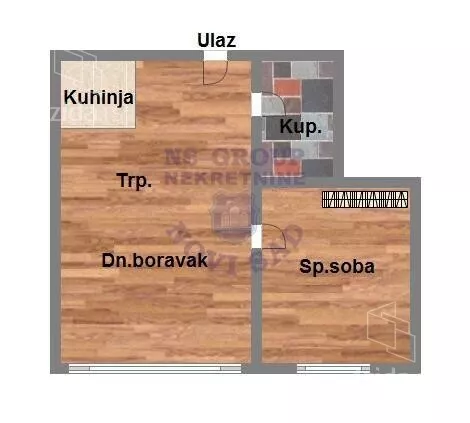 Jednoiposoban stan | 4zida