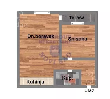 Dvosoban stan | 4zida