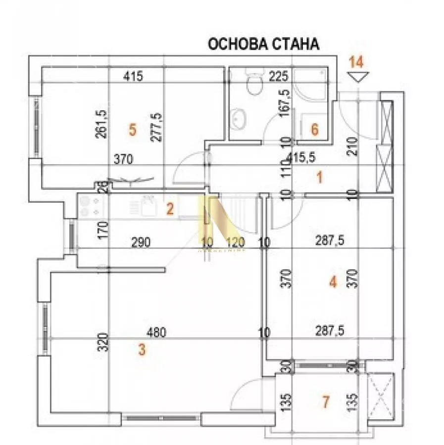 Trosoban stan | 4zida