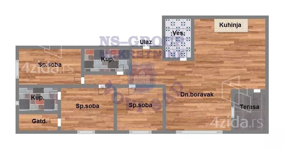 Četvorosoban stan | 4zida