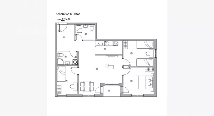 Četvorosoban stan | 4zida