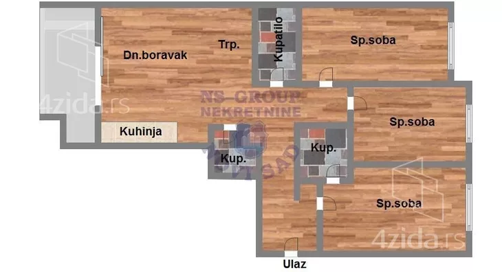 Četvorosoban stan | 4zida