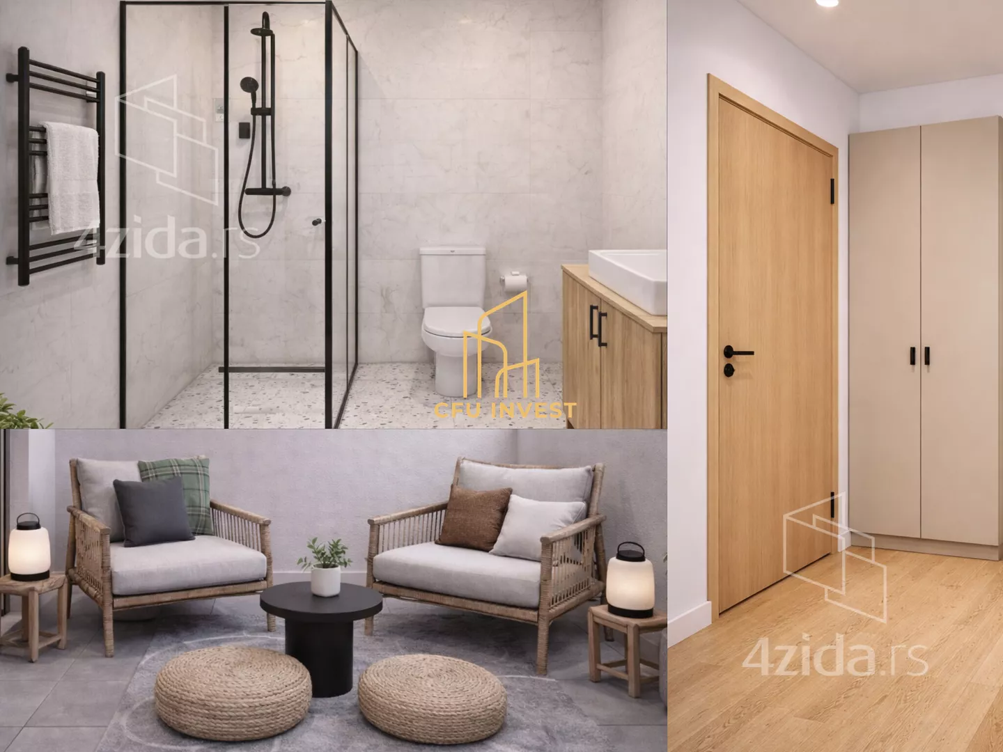 Trosoban stan | 4zida