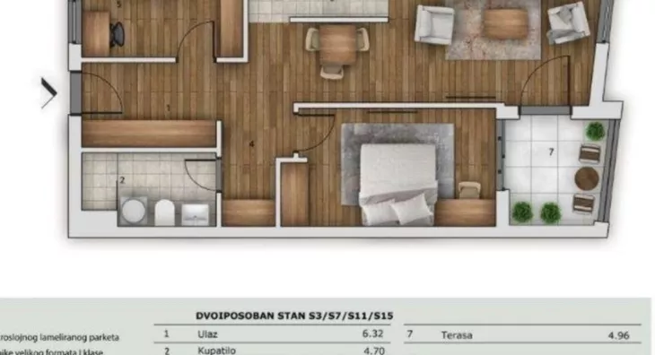 Dvoiposoban stan | 4zida
