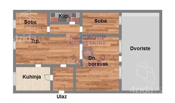 Trosoban stan | 4zida