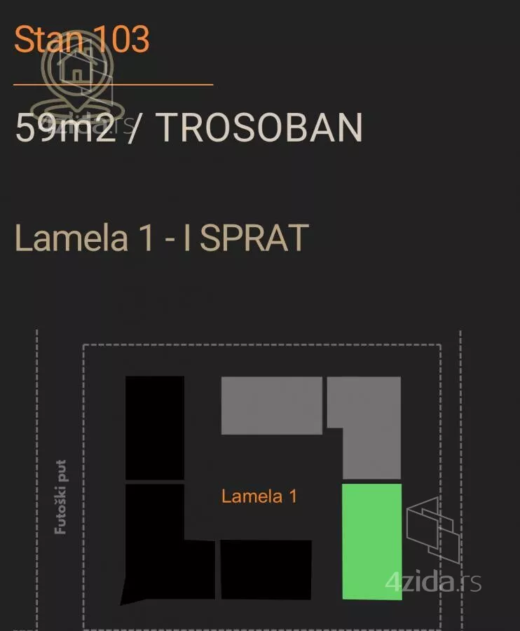 Trosoban stan | 4zida