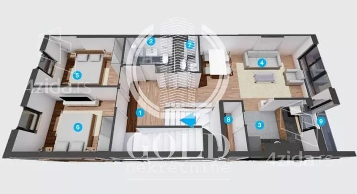 Četvorosoban stan | 4zida