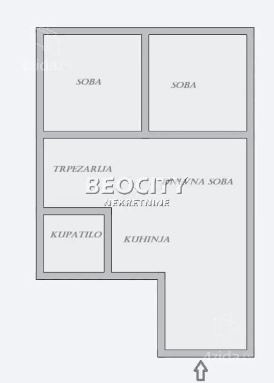 Trosoban stan | 4zida