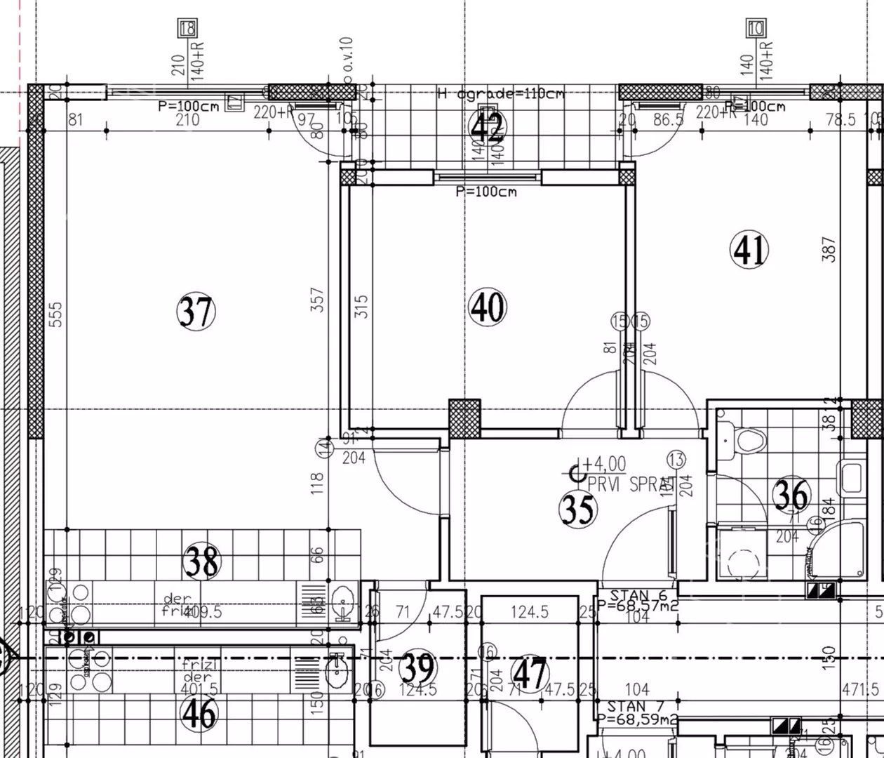 Trosoban stan | 4zida