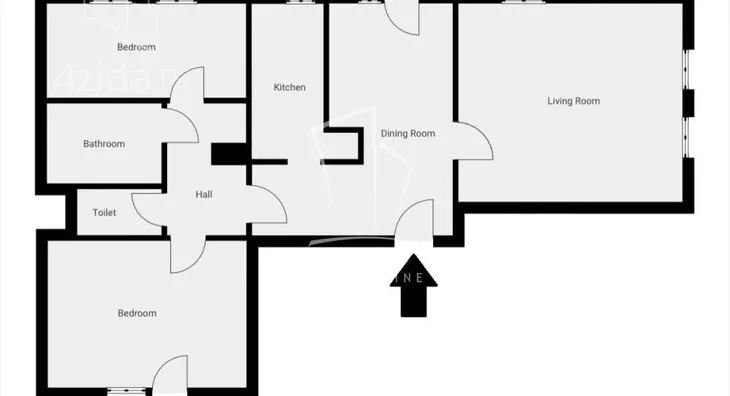 Trosoban stan | 4zida