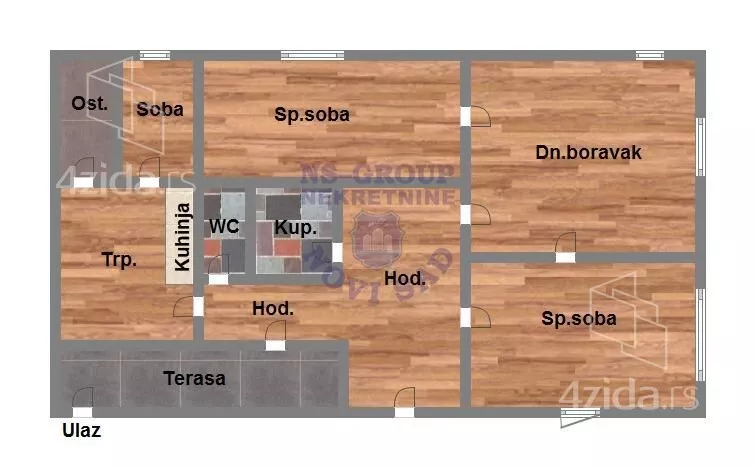 Četvorosoban stan | 4zida