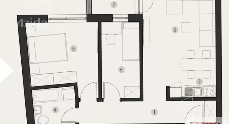 Dvoiposoban stan | 4zida