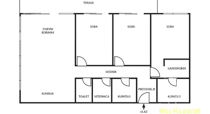 Četvorosoban stan | 4zida