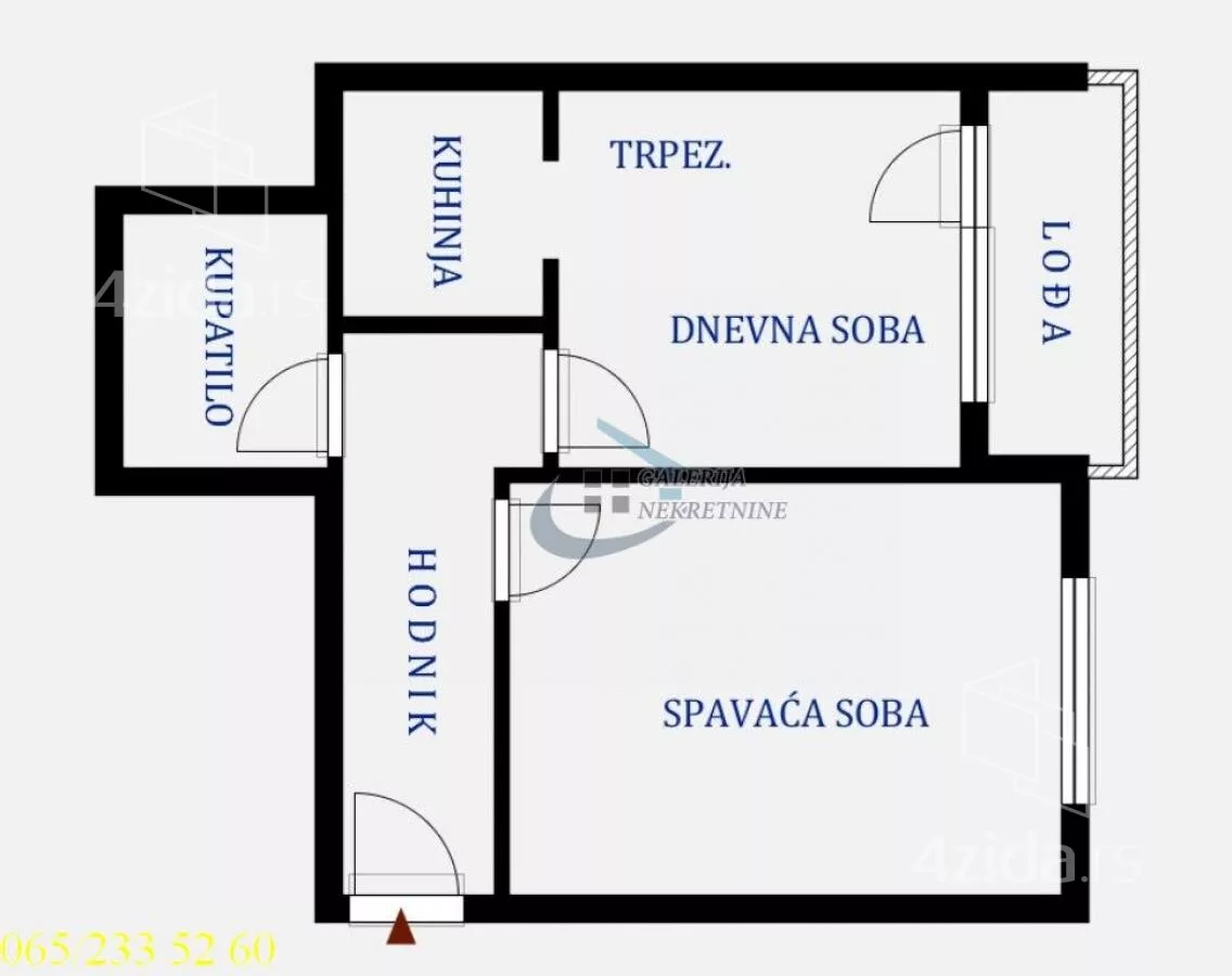 Dvosoban stan | 4zida