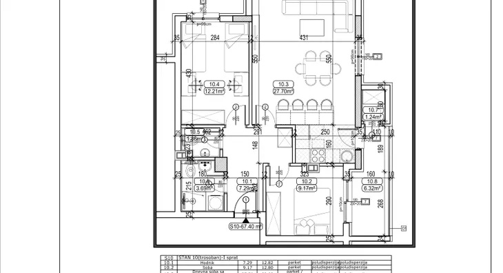 Trosoban stan | 4zida