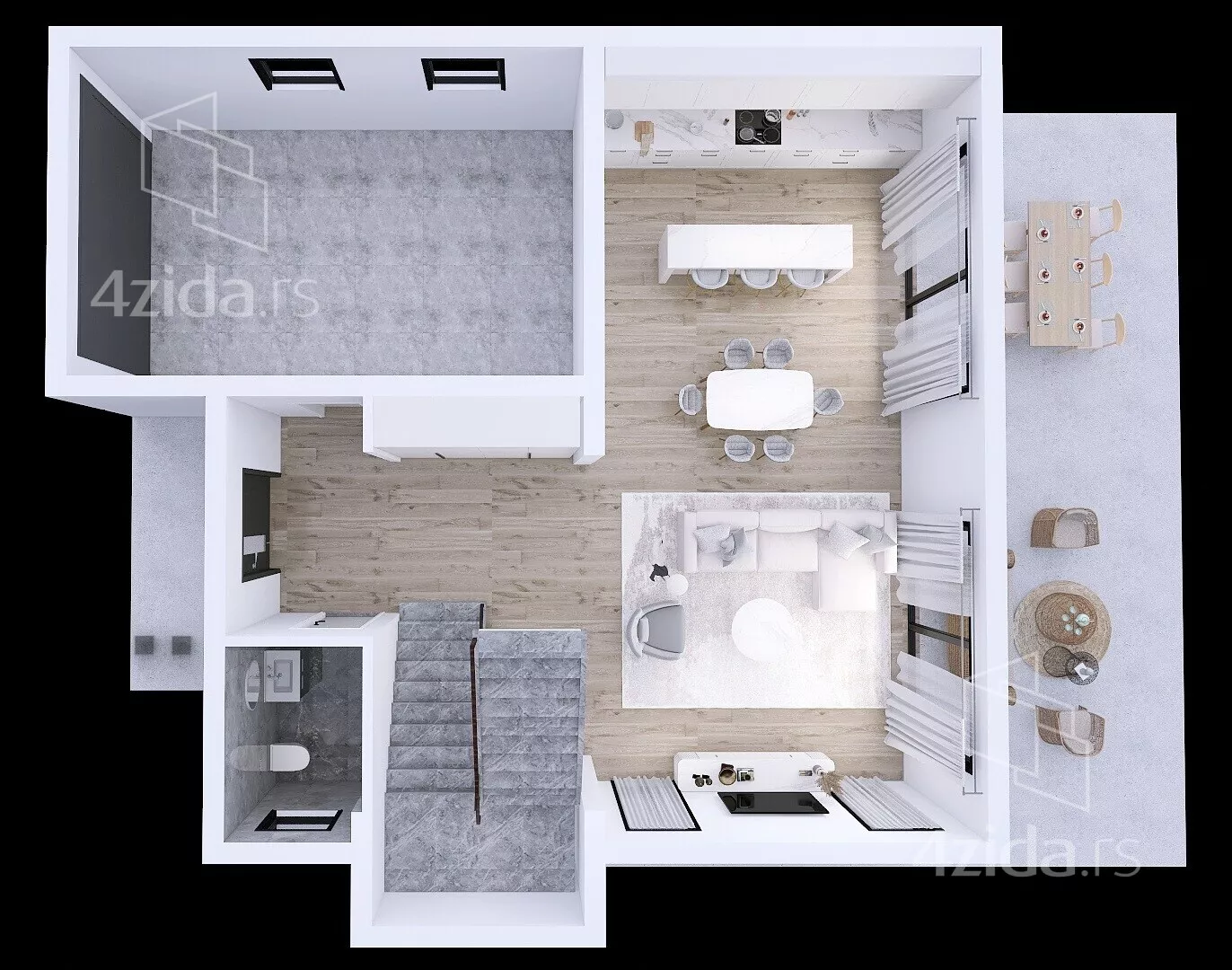 2-etažna kuća | 4zida