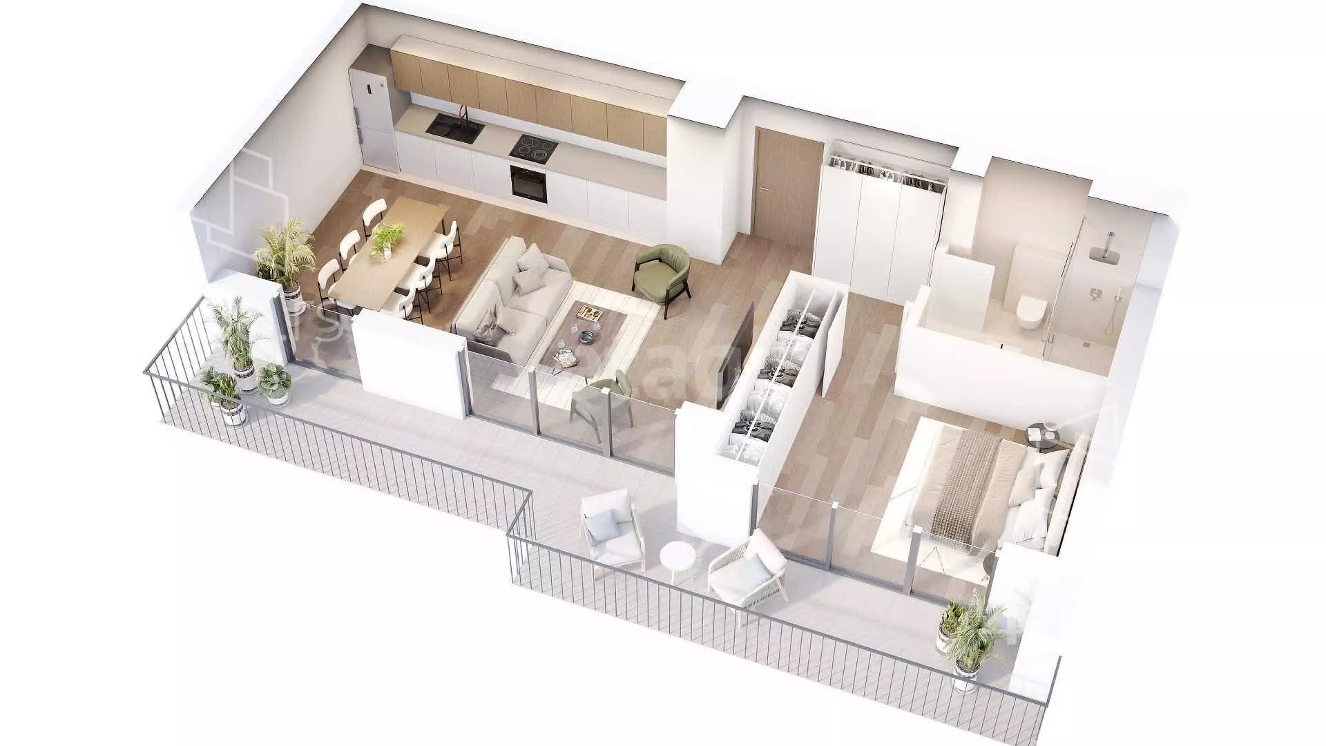 Dvosoban stan | 4zida