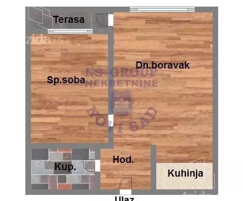 Dvosoban stan | 4zida
