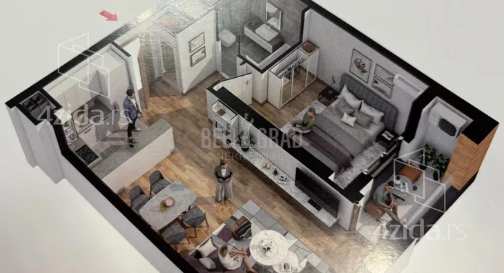 Dvosoban stan | 4zida