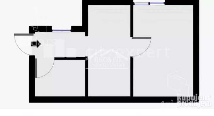 Jednosoban stan | 4zida