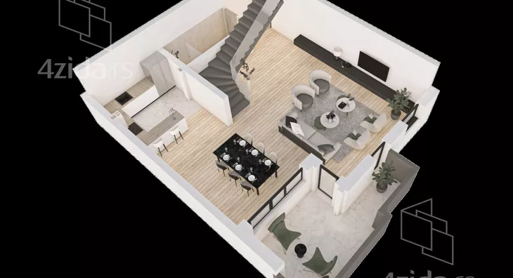 Četvorosoban stan | 4zida