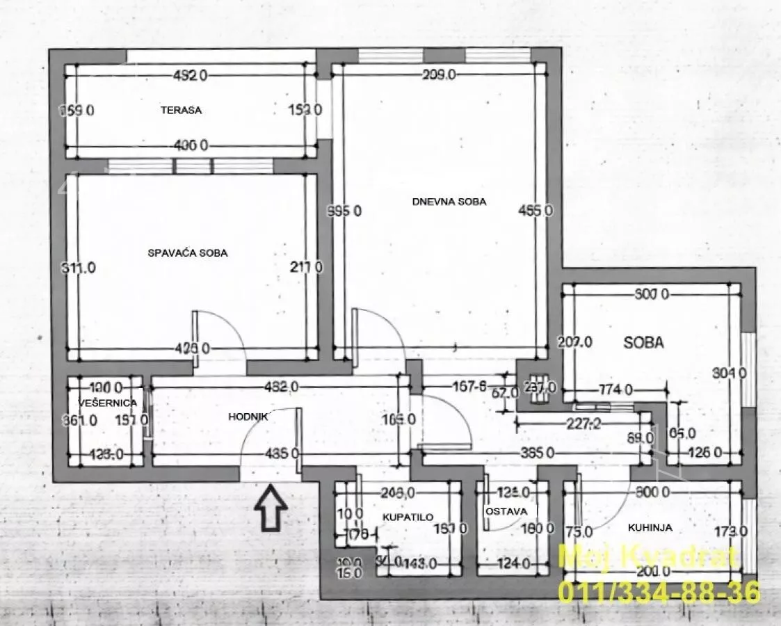 Trosoban stan | 4zida