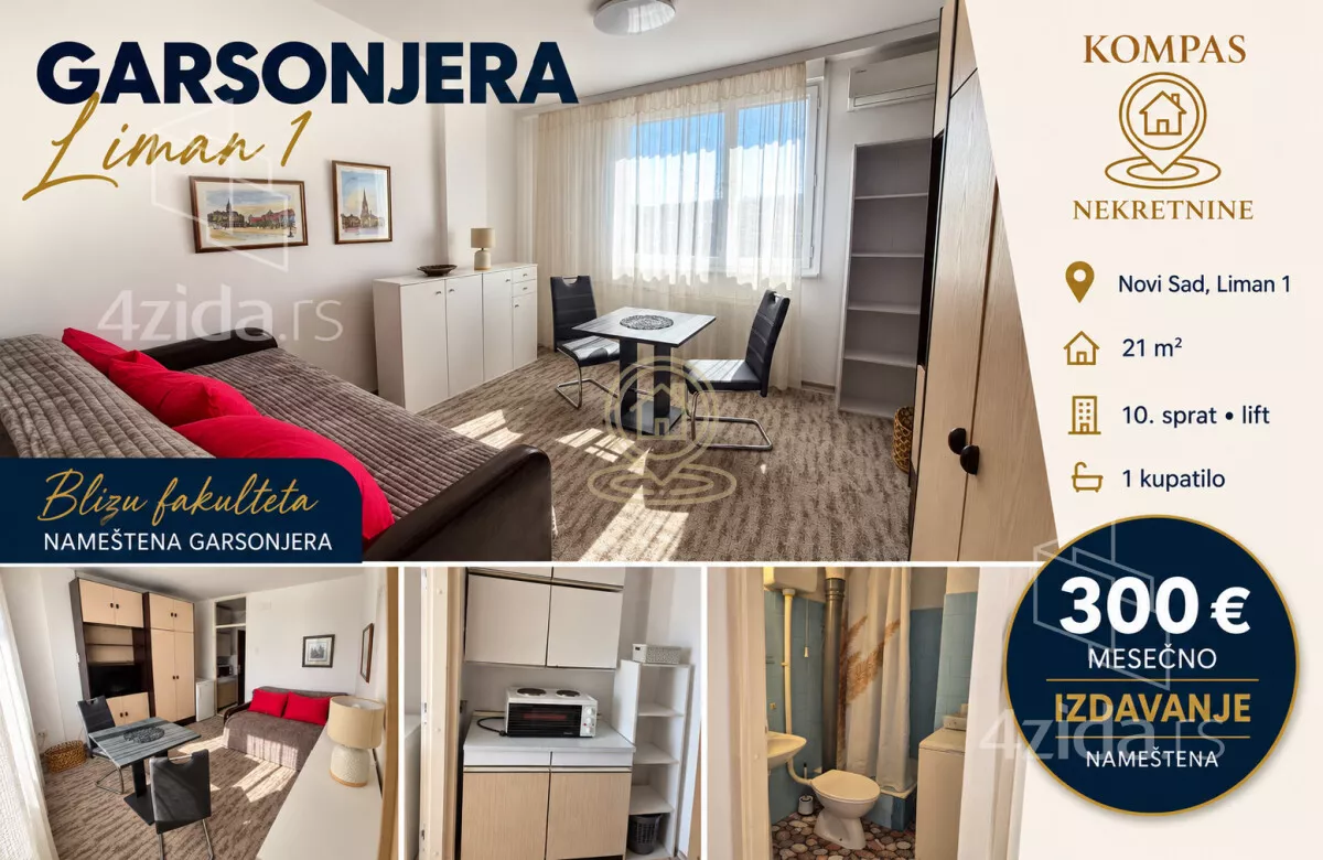 Garsonjera | 4zida