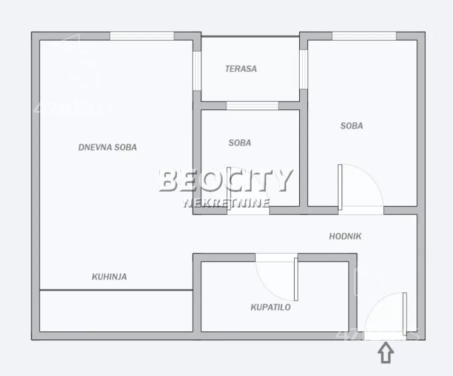 Trosoban stan | 4zida