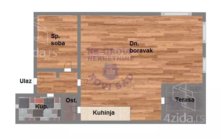 Dvosoban stan | 4zida