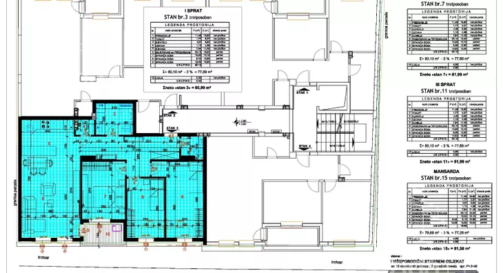 Troiposoban stan | 4zida