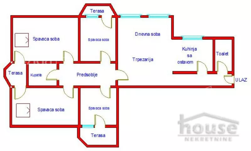 Petosoban stan | 4zida