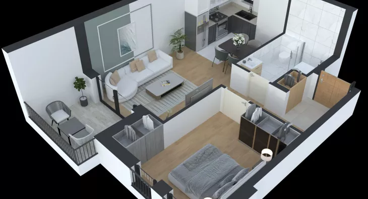 Dvosoban stan | 4zida