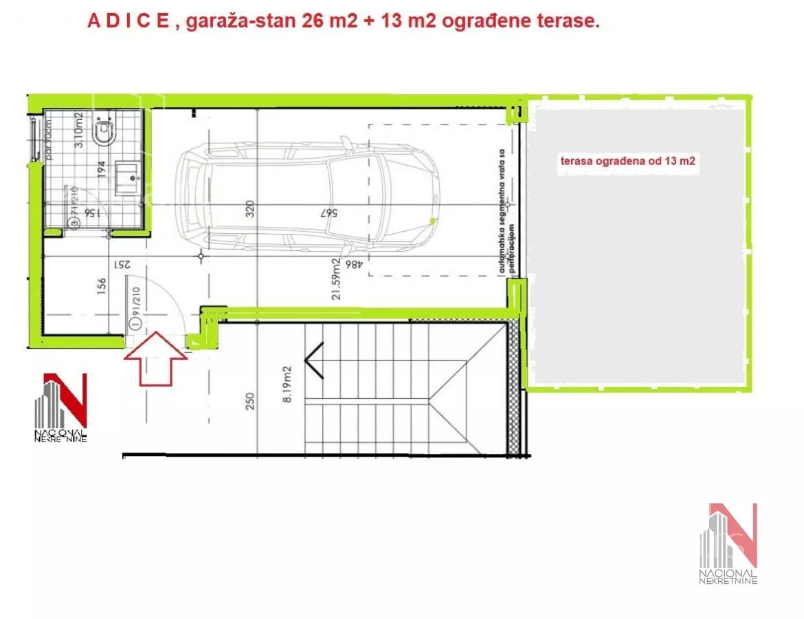 Garsonjera | 4zida