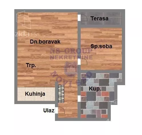Dvosoban stan | 4zida