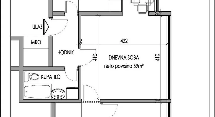 Dvoiposoban stan | 4zida