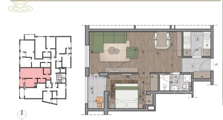 Dvosoban stan | 4zida