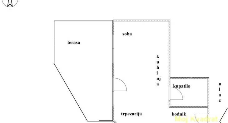 Jednosoban stan | 4zida
