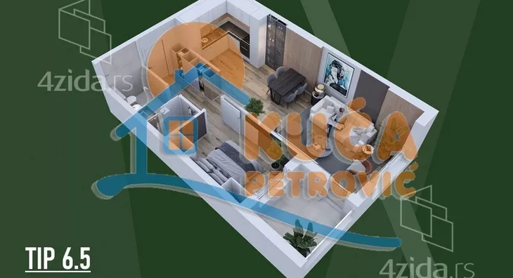 Dvosoban stan | 4zida