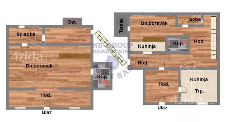 2-etažna kuća | 4zida