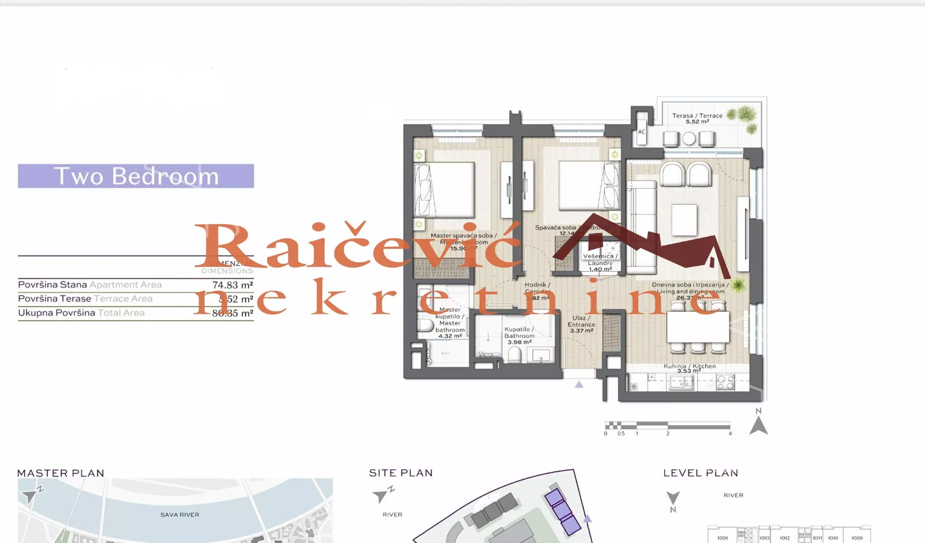 Trosoban stan | 4zida