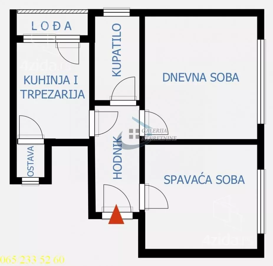 Dvosoban stan | 4zida