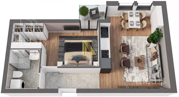 Dvosoban stan | 4zida