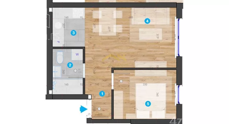 Dvosoban stan | 4zida