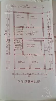 1-etažna kuća | 4zida