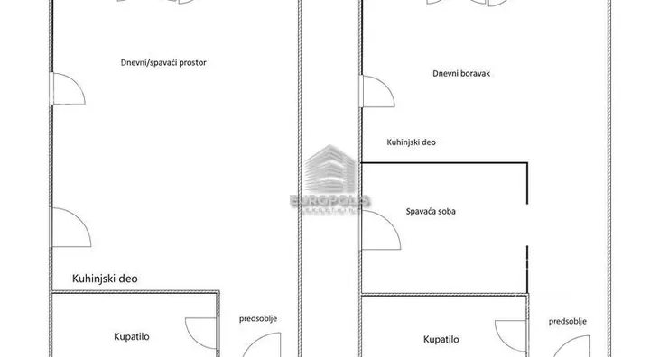 Jednoiposoban stan | 4zida