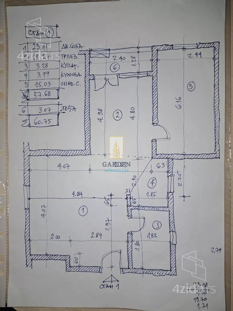 Dvosoban stan | 4zida