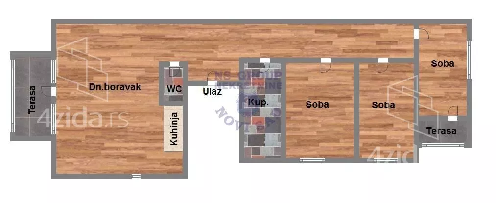 Četvorosoban stan | 4zida