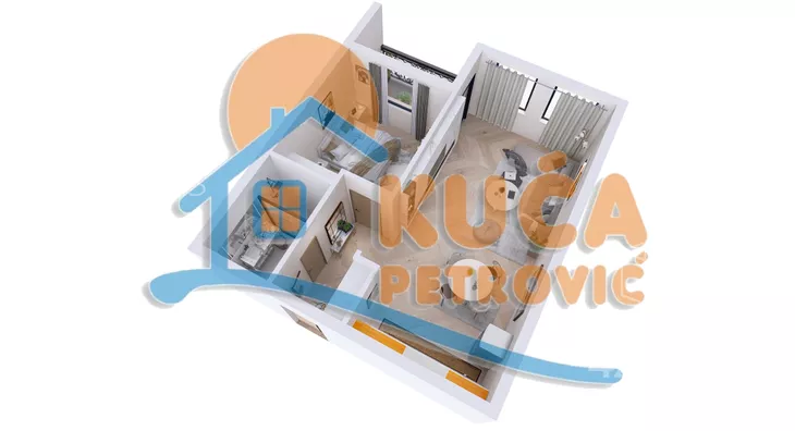 Dvosoban stan | 4zida